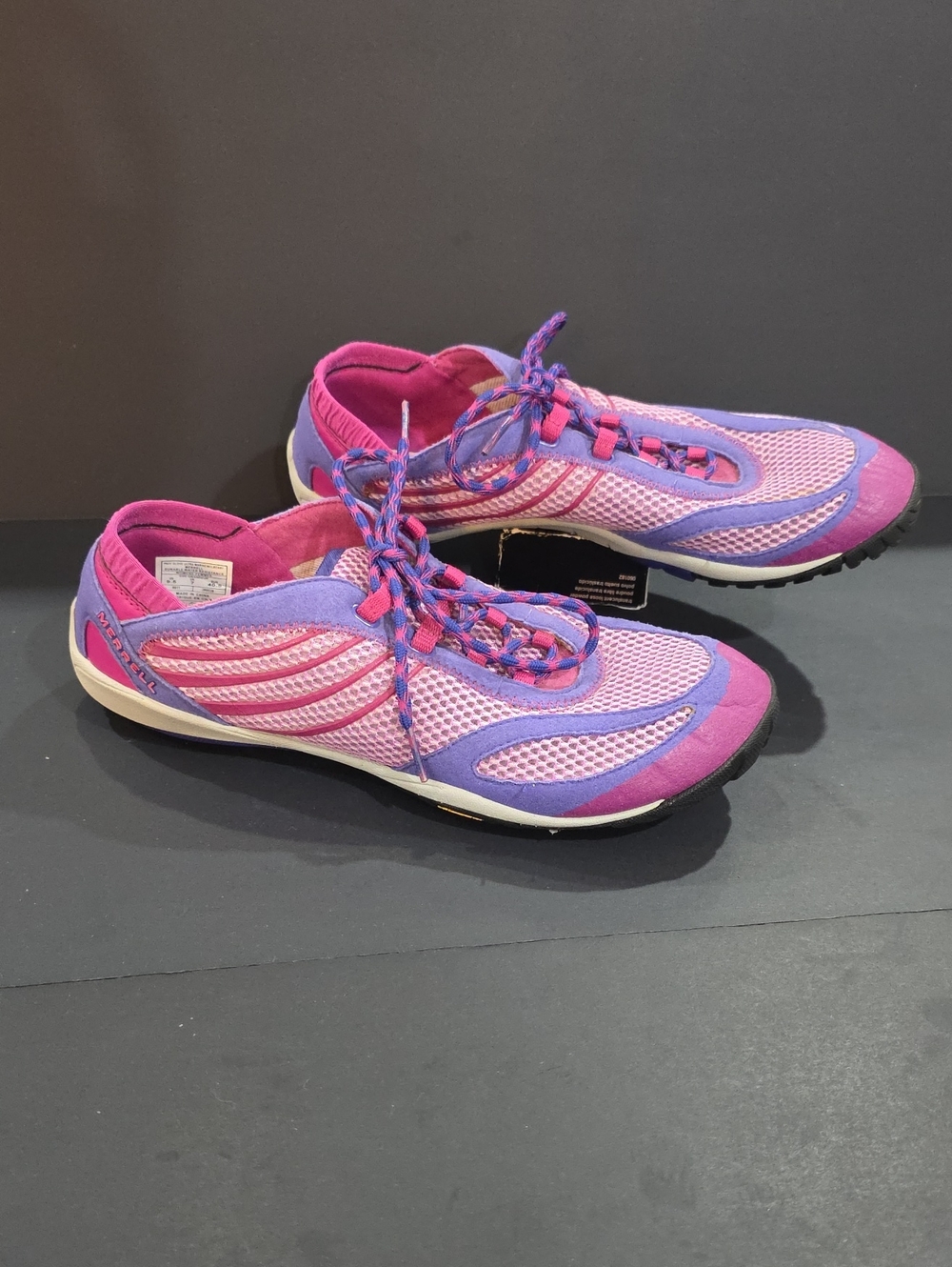 Merrell Barefoot Pace Women's Pink and Purple Athletic Shoes Size 9.5